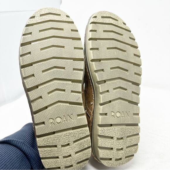 ROAN by BED STU Arlo Men's Brown Leather Distressed Oxfords NWT in Size 10.5 - Picture 4 of 6